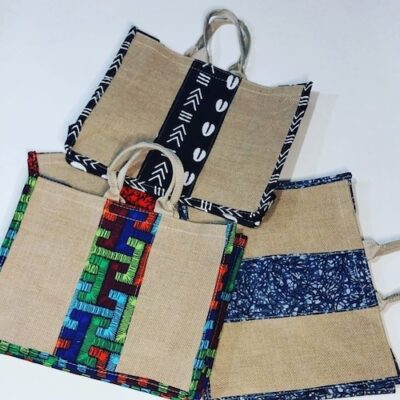 AfroChiq Jute Bag